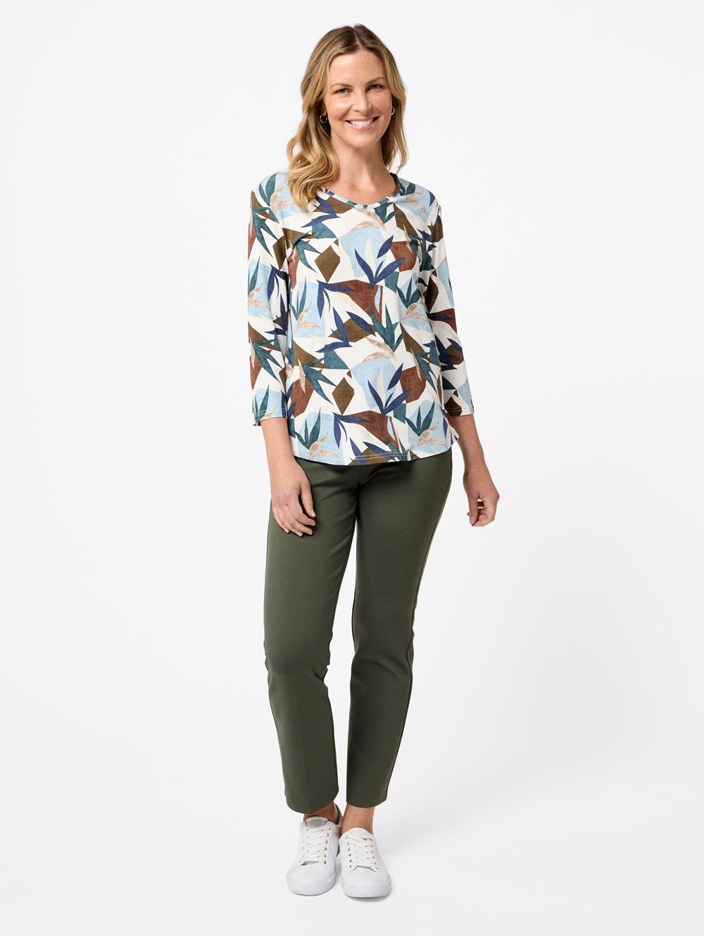 Jasmyn 3/4 Sleeve Top