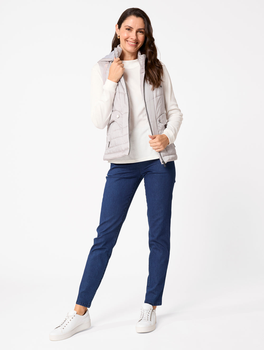 Amey Quilted Vest