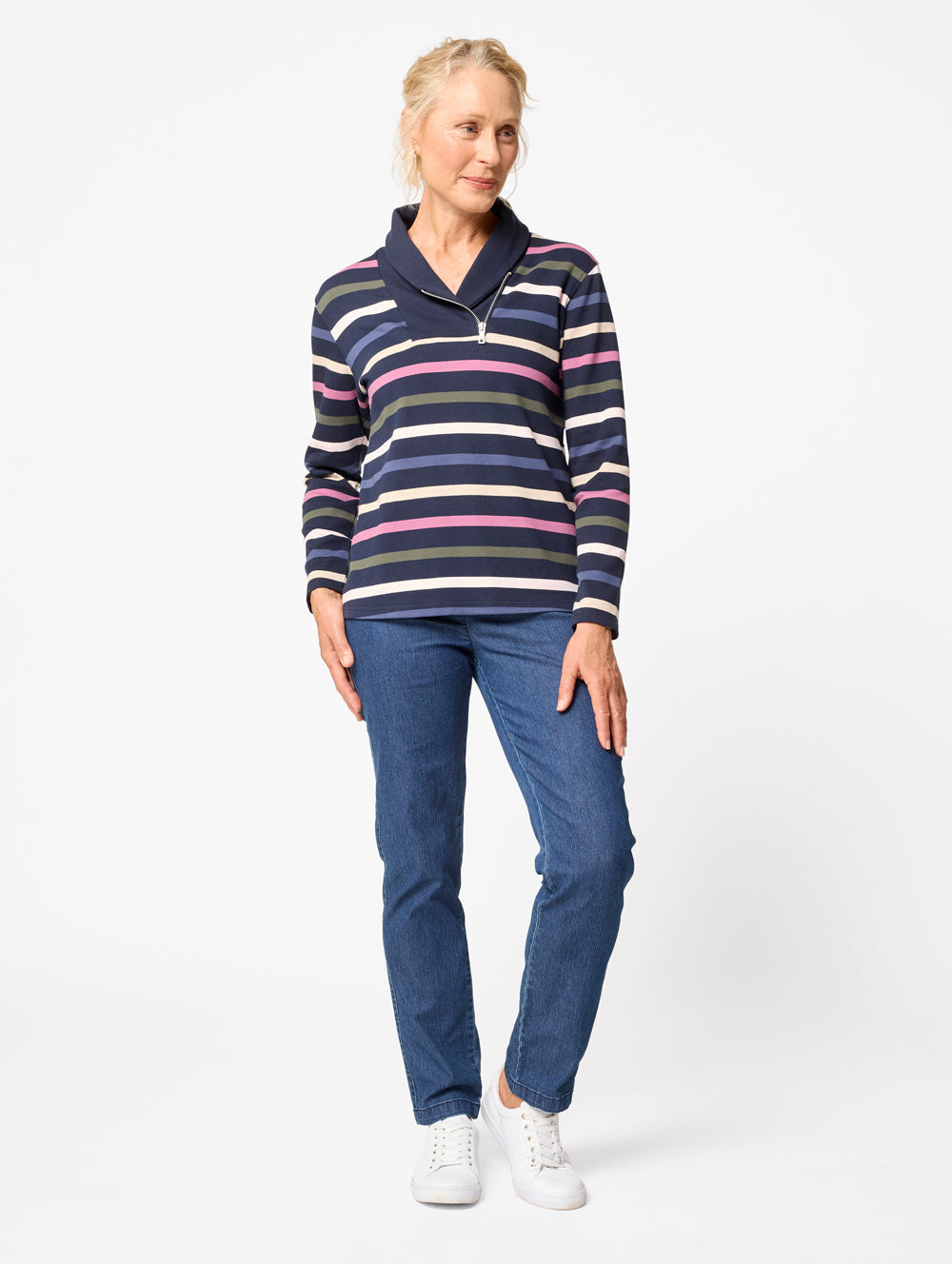 Mayer 1/2 Zip Top