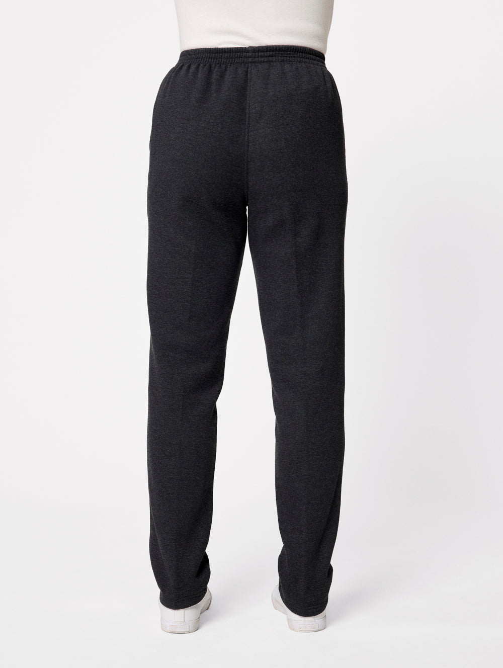 Women's Snowy Mt Fleece Short Len Pant in Jet Marle dark grey – Black Pepper