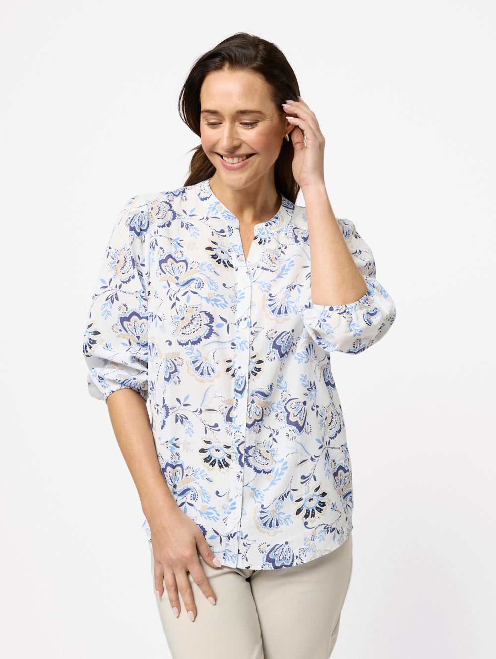 Jesinta 3/4 Sleeve Shirt