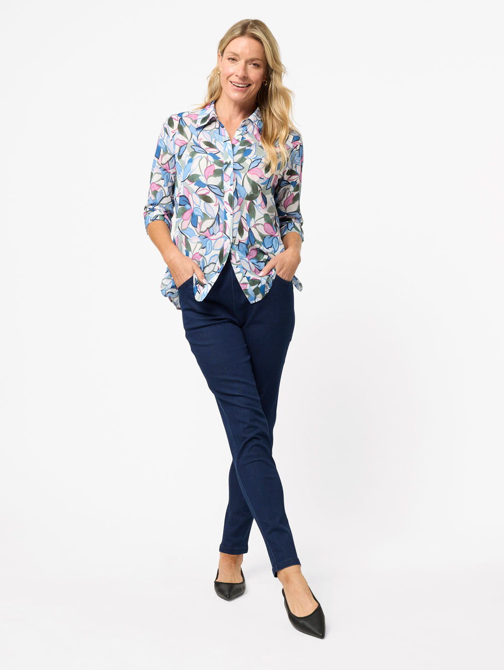 Eleah 3/4 Sleeve Shirt