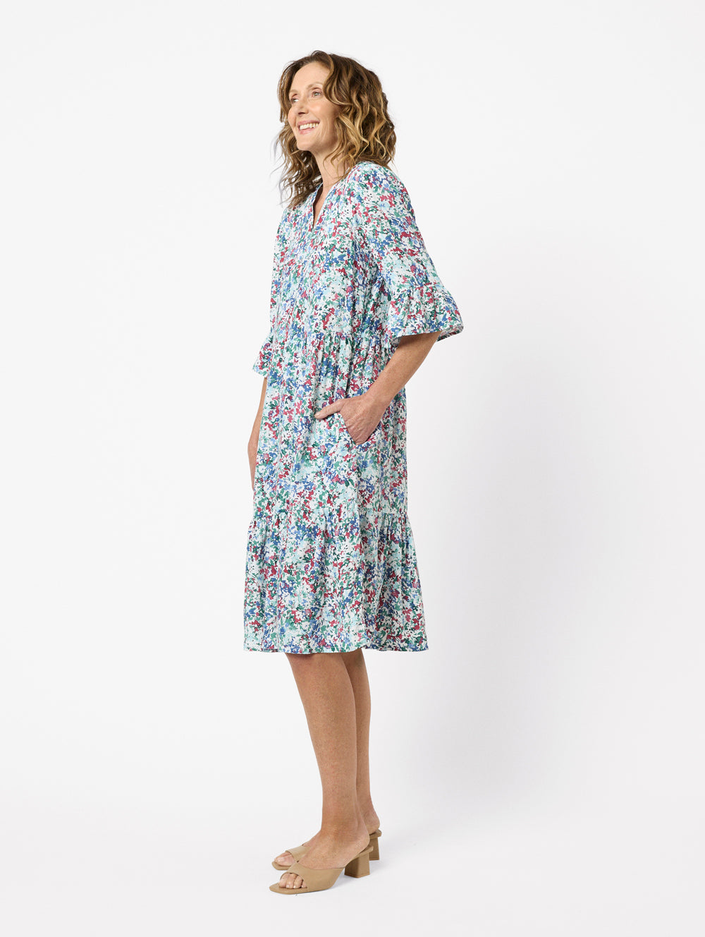 Vanitee Elbow Sleeve Dress