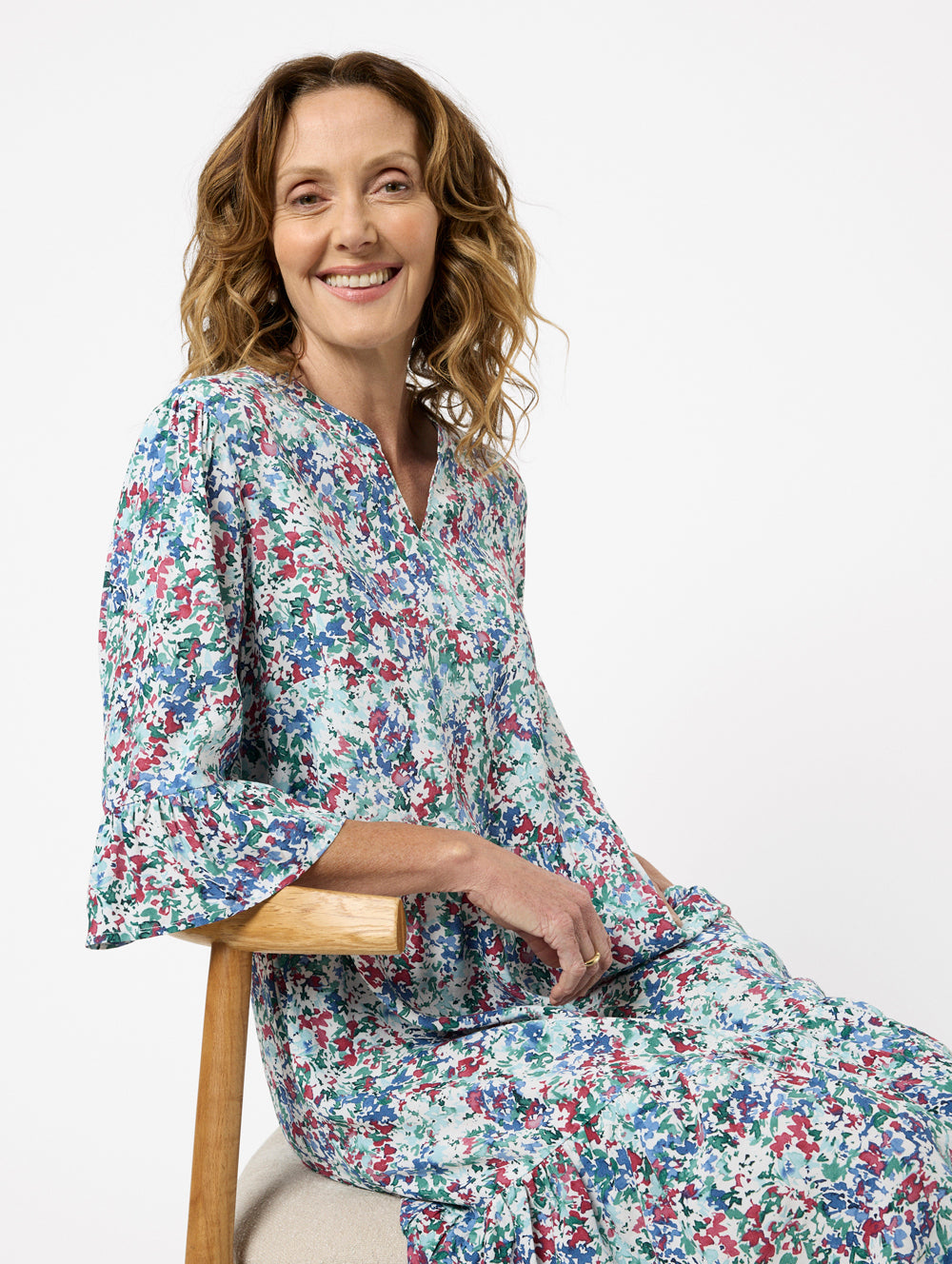 Vanitee Elbow Sleeve Dress