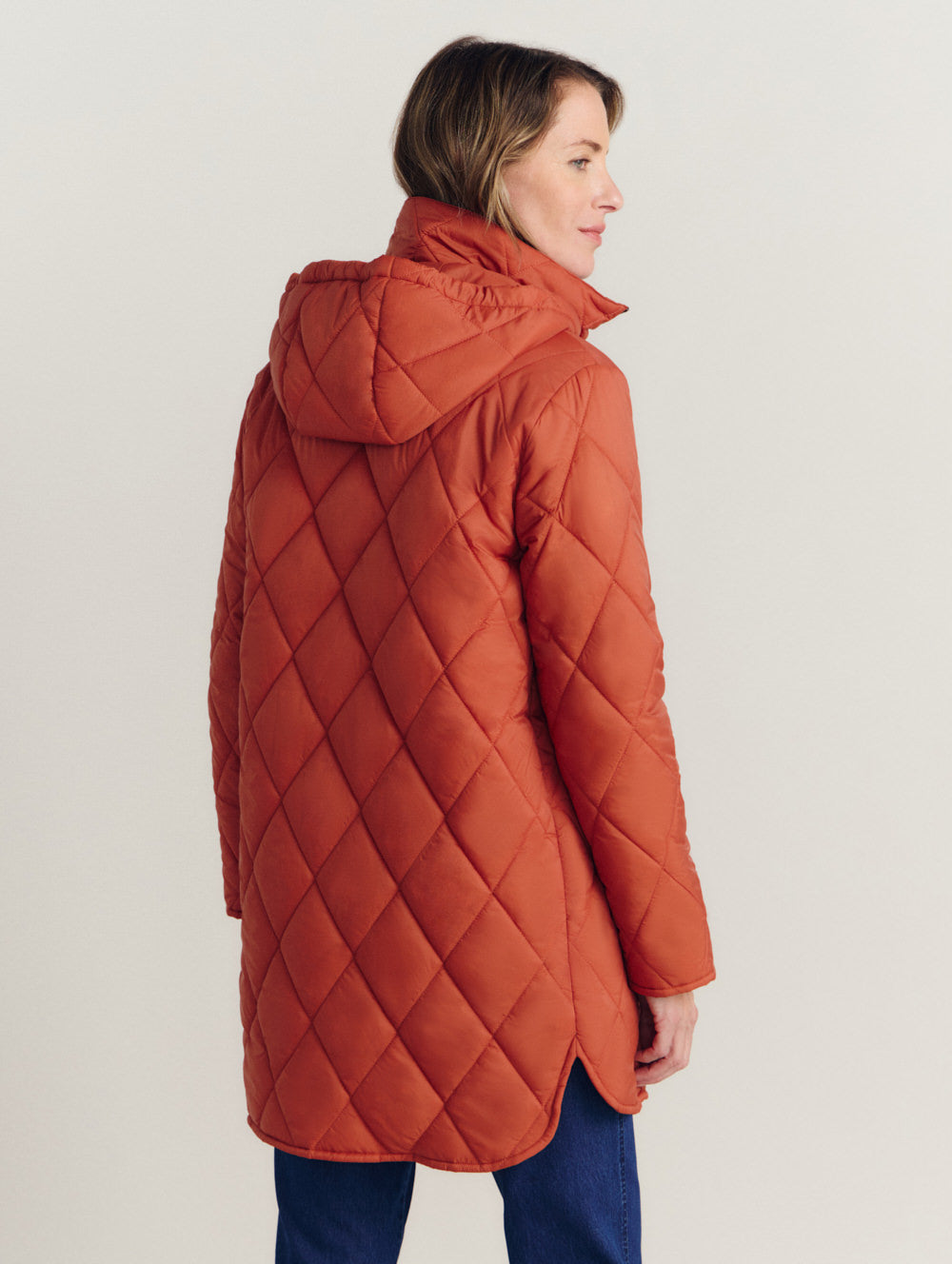 Carta Quilted Longline Jacket