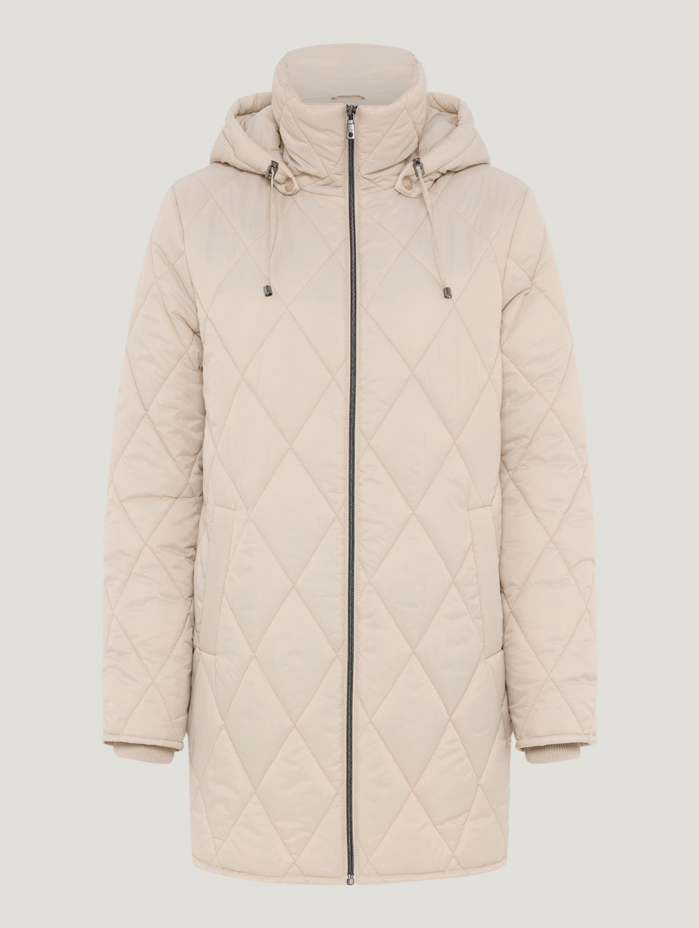 Carta Quilted Longline Jacket