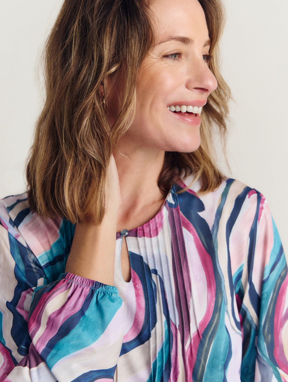 Alease Pintuck Top