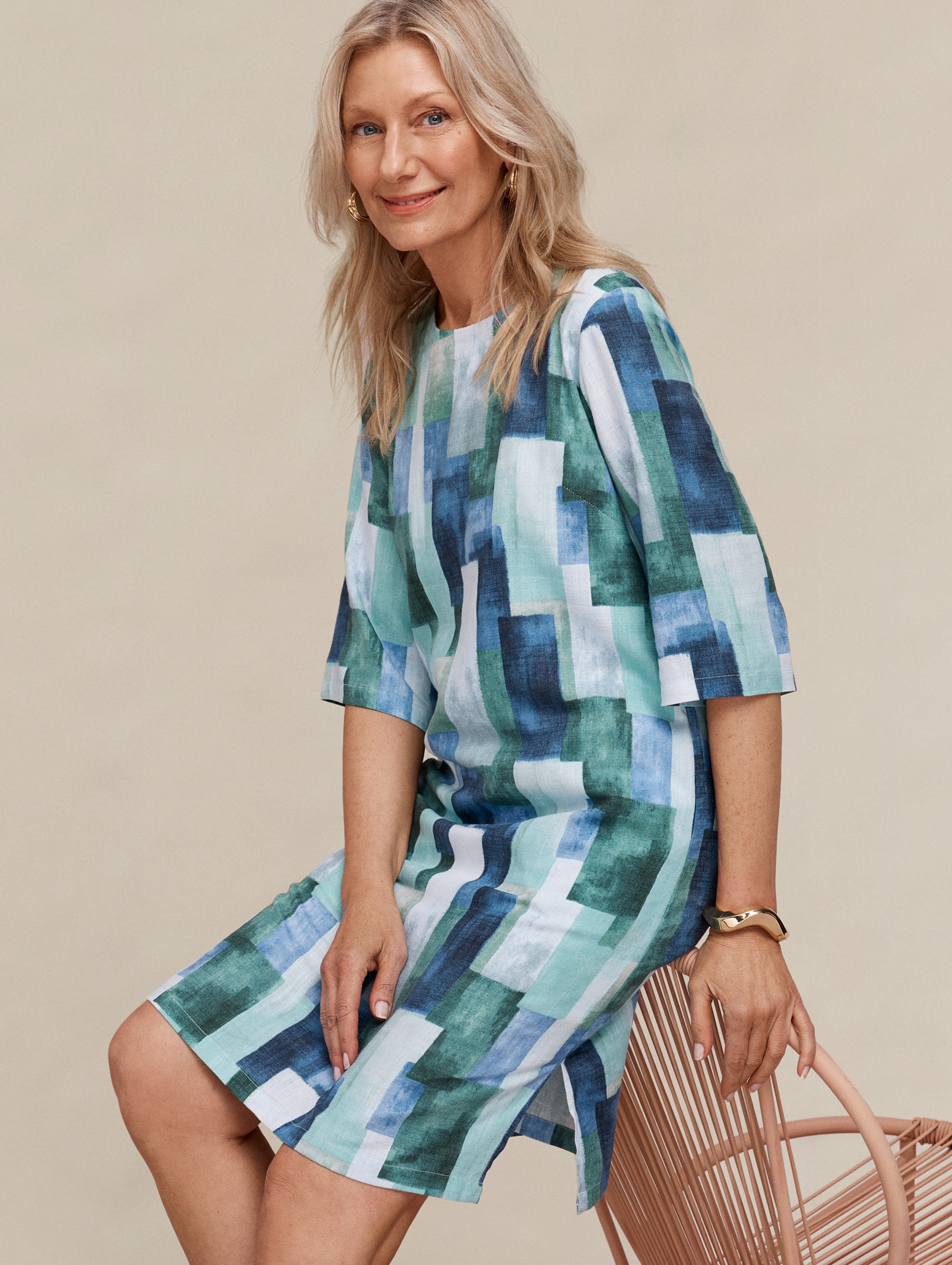 Lianne Elbow Sleeve Dress