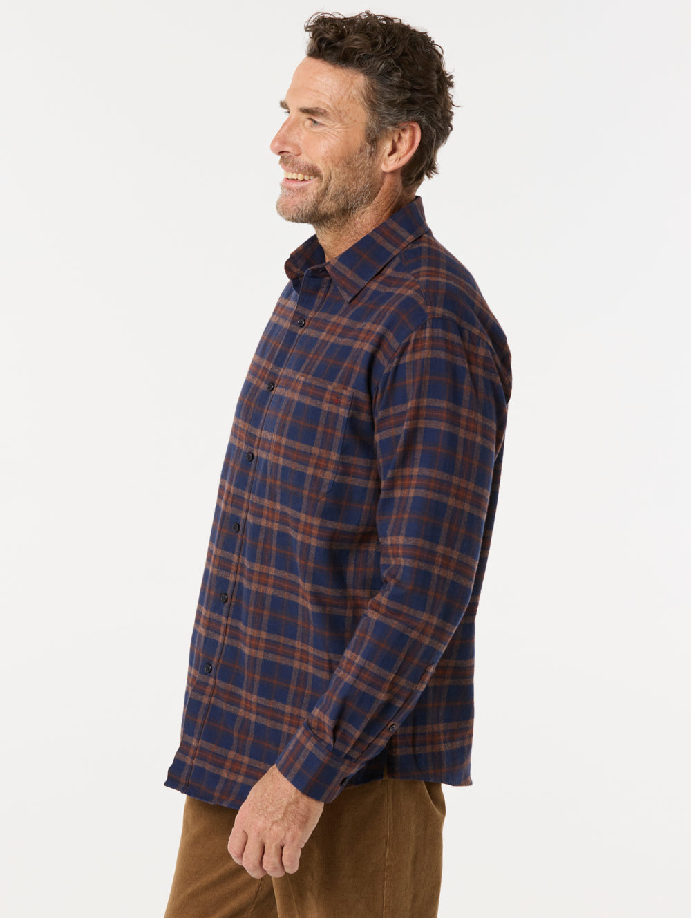 Quinlan Cotton Brush Shirt