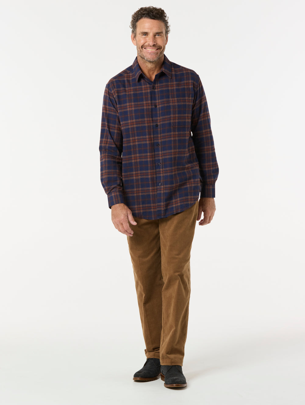 Quinlan Cotton Brush Shirt