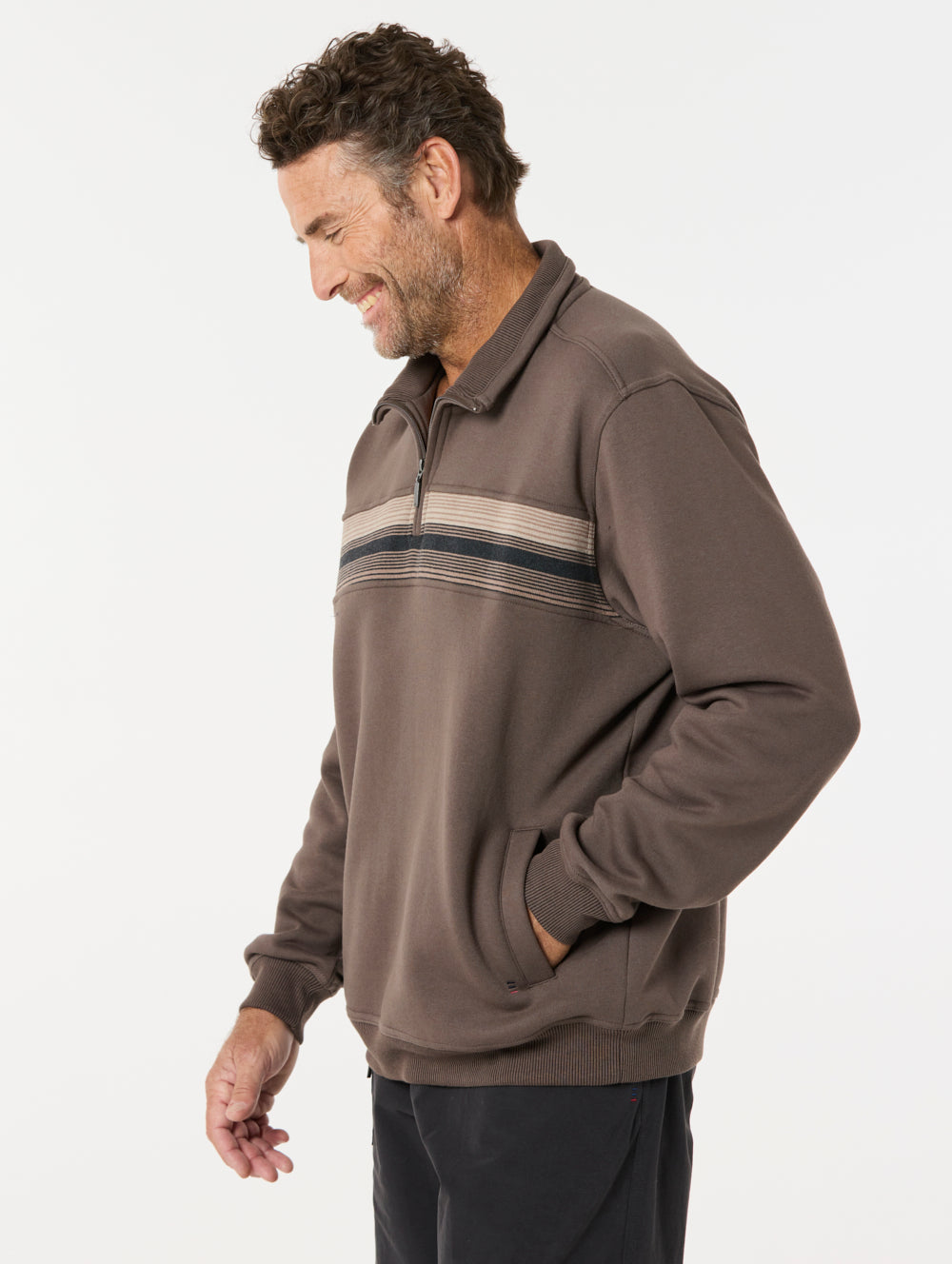 Karl Snowy Mt Fleece Half Zip