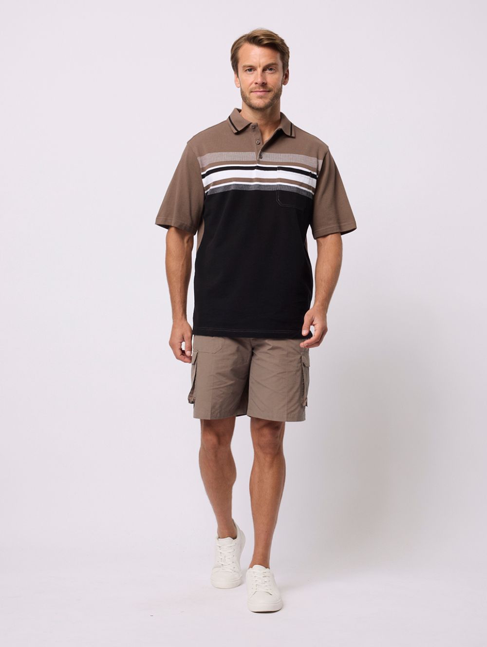 Kiernan Cotton Pique Polo