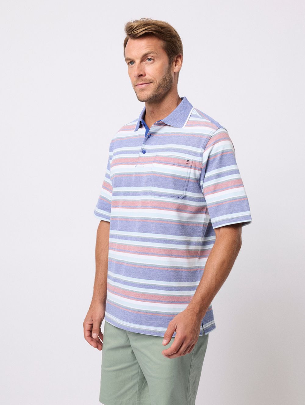 Kael Cotton Pique Polo