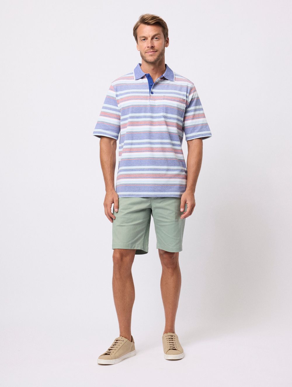 Kael Cotton Pique Polo