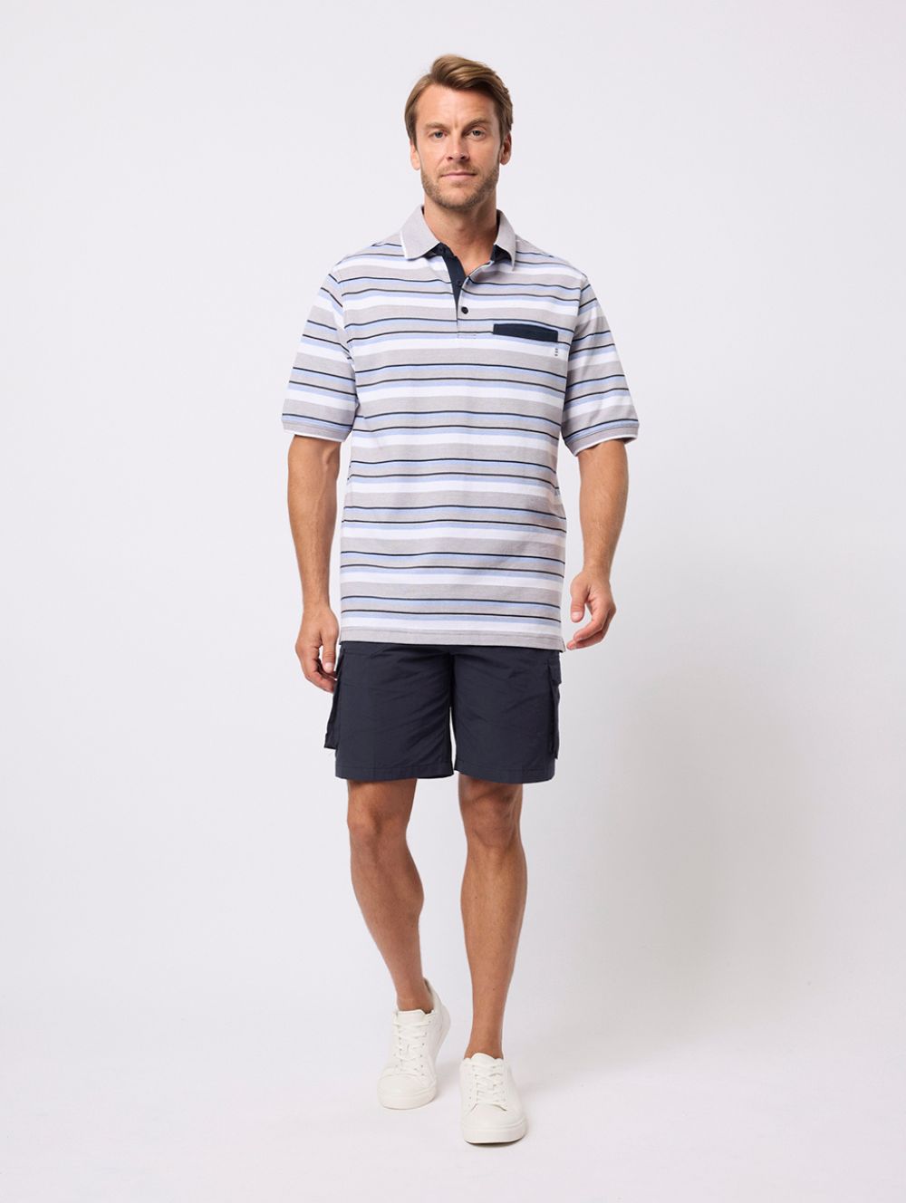 Sandford Cotton Pique Polo