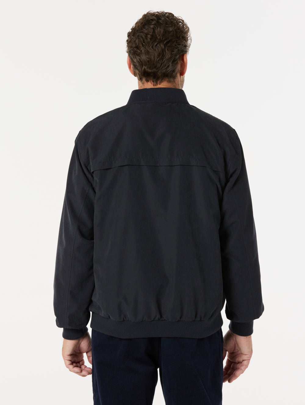 Microfibre Bomber Jacket