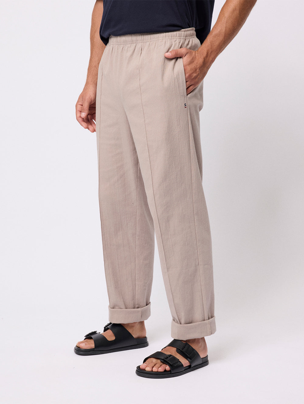 Cotton Crinkle Pant