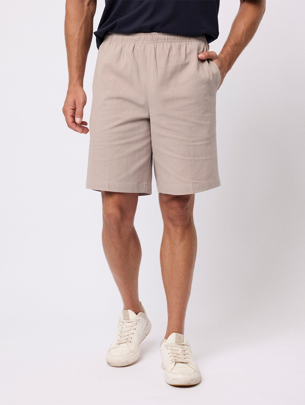 Cotton Crinkle Shorts