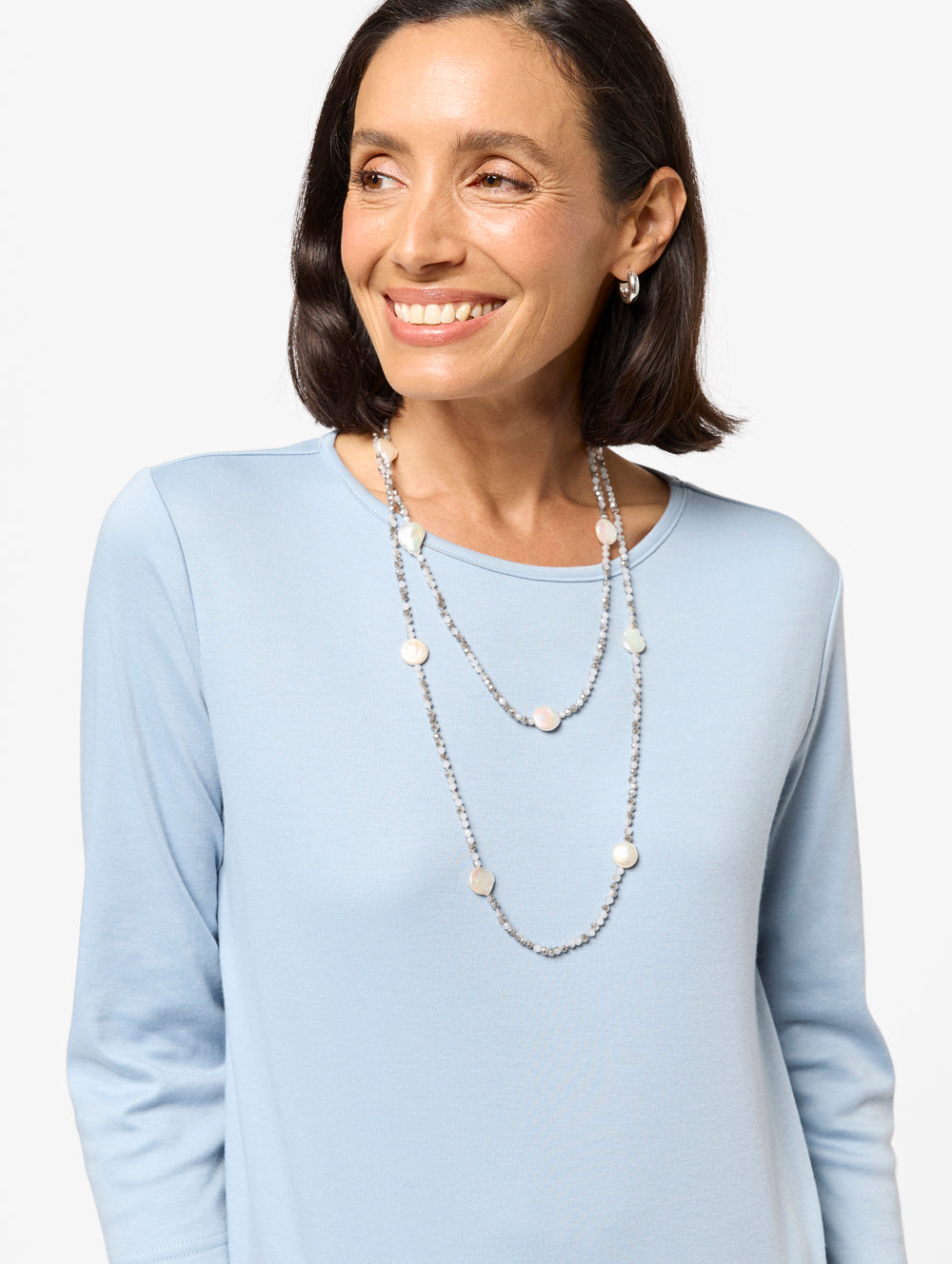 Smokey Pearl Necklace