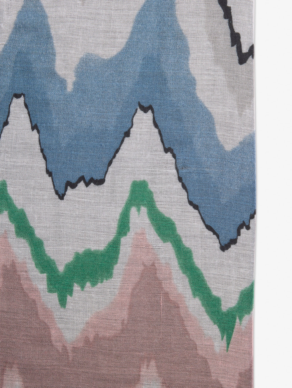 Tie-Dye Print Scarf