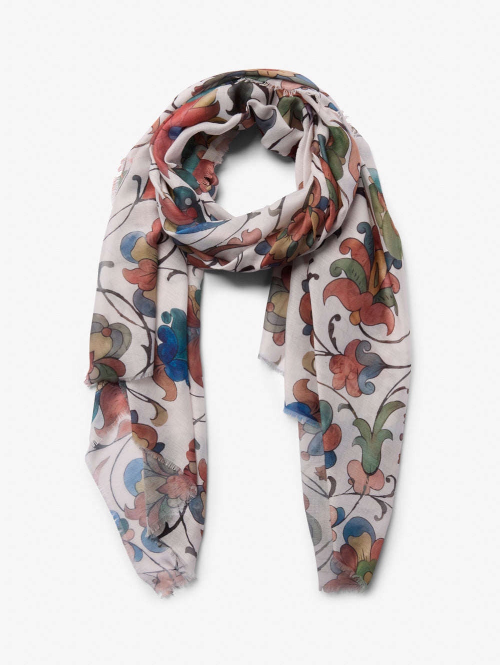 Autumn Floral Scarf