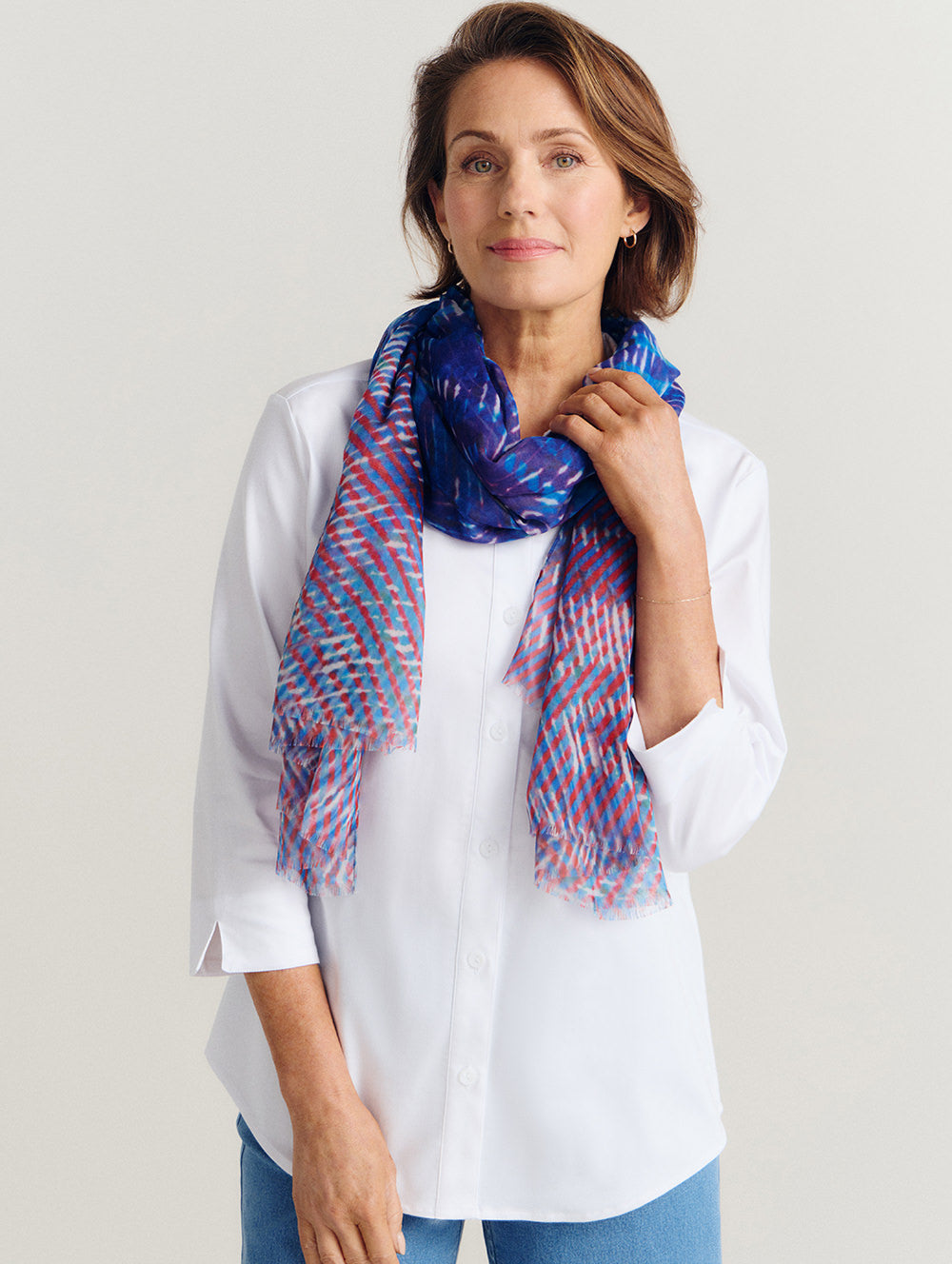 Waterfall Printed Scarf