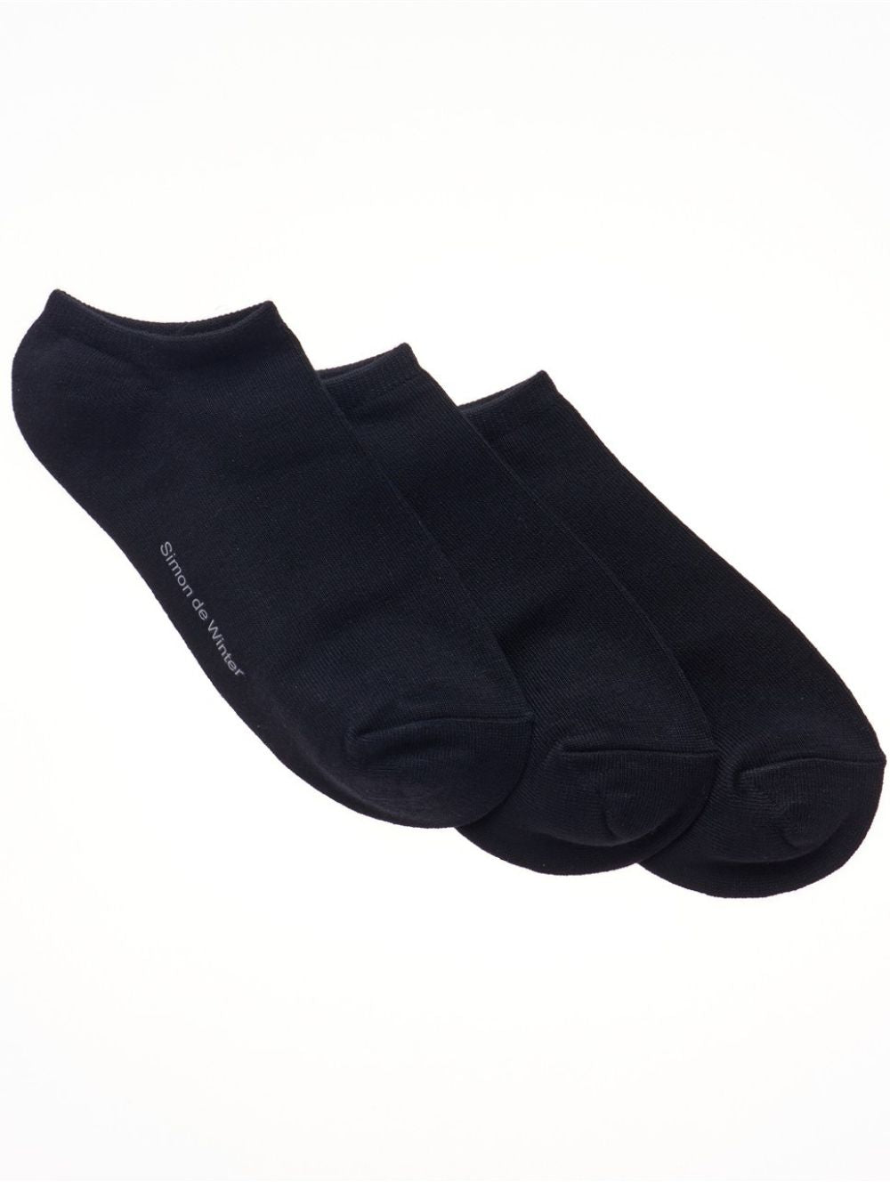 3 Pack Bamboo Plain Invisible Socks
