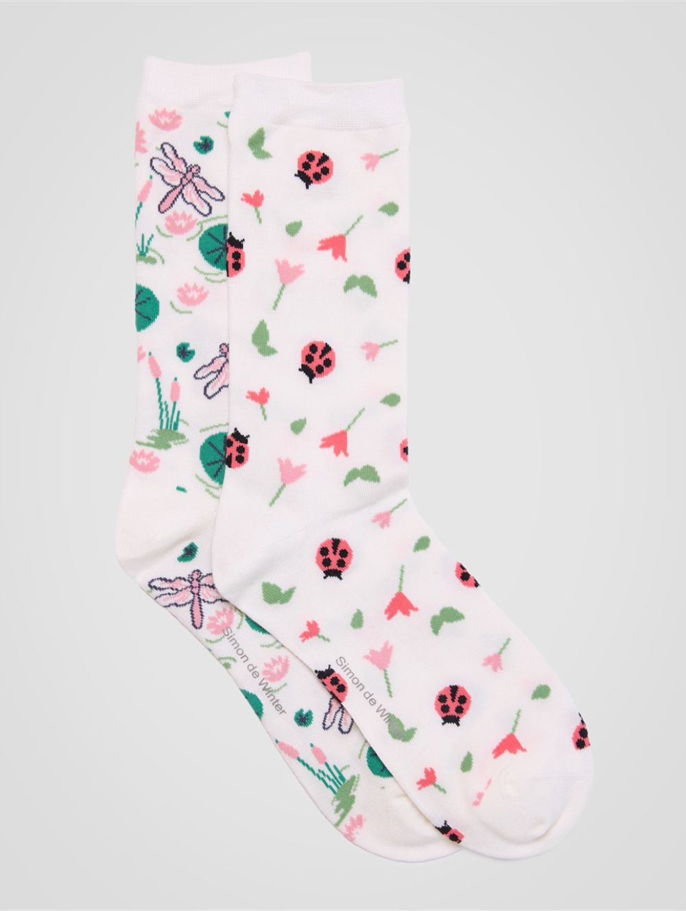 2 Pack Garden Crew Socks