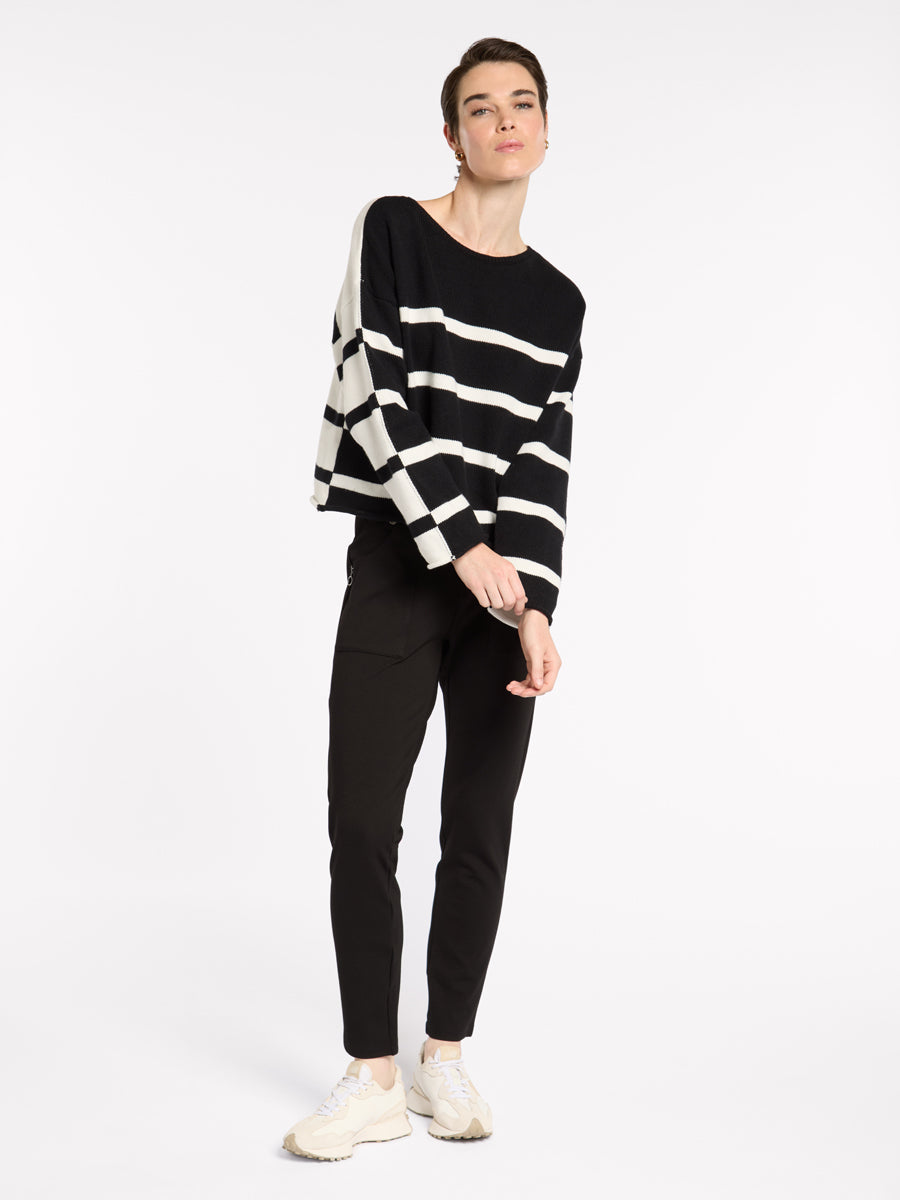 Reversible Stripe Knit