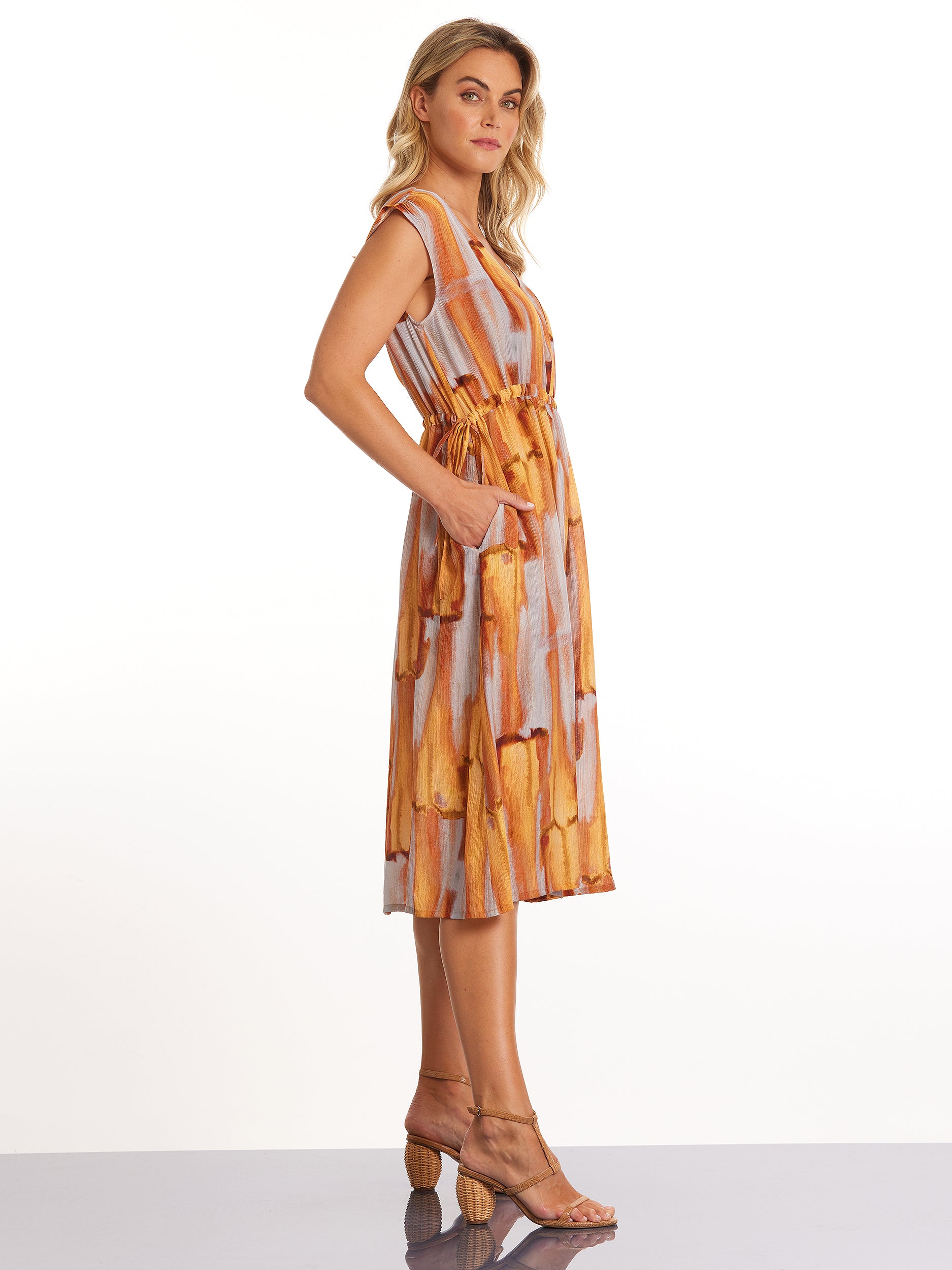 Sleeveless Dawn Haze Dress