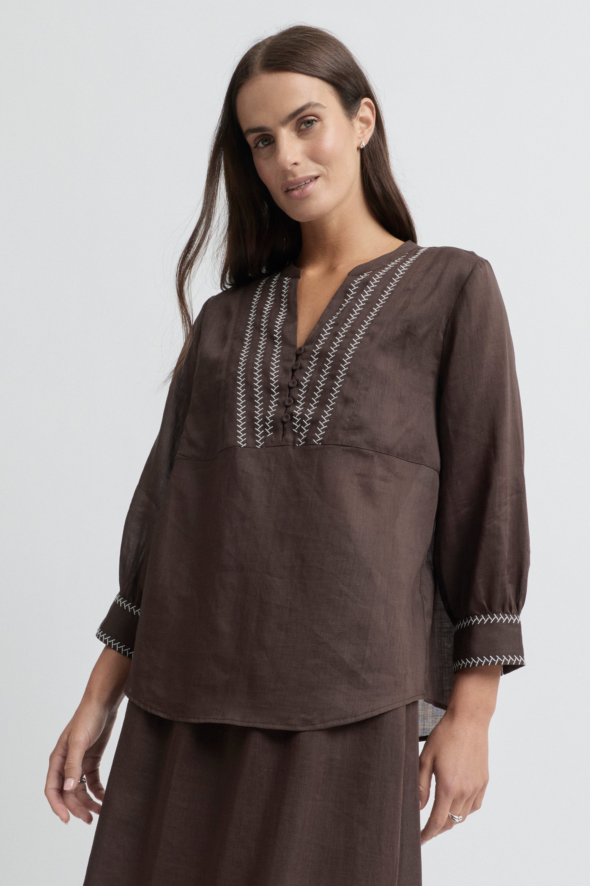 Grace 3/4 Sleeve Blouse