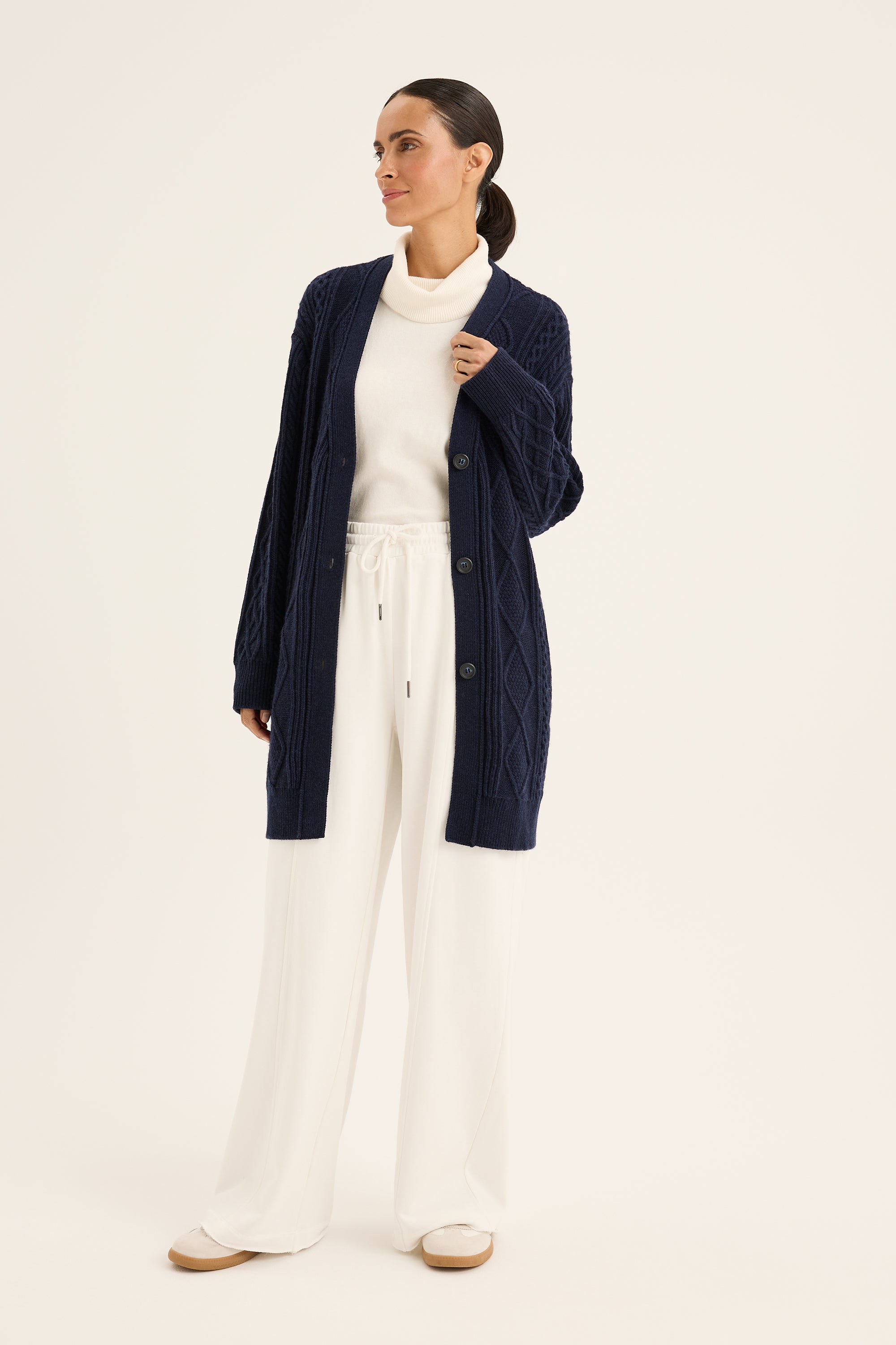 Cable Cardigan