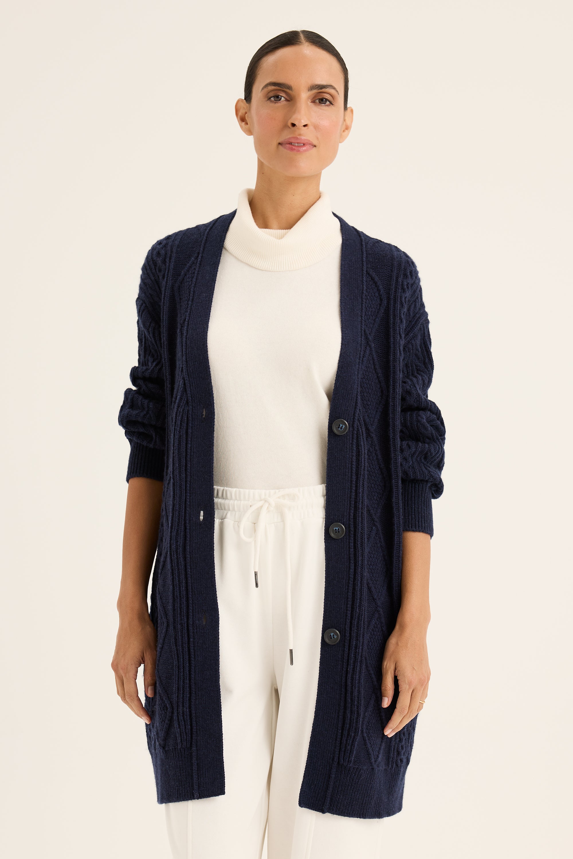 Cable Cardigan