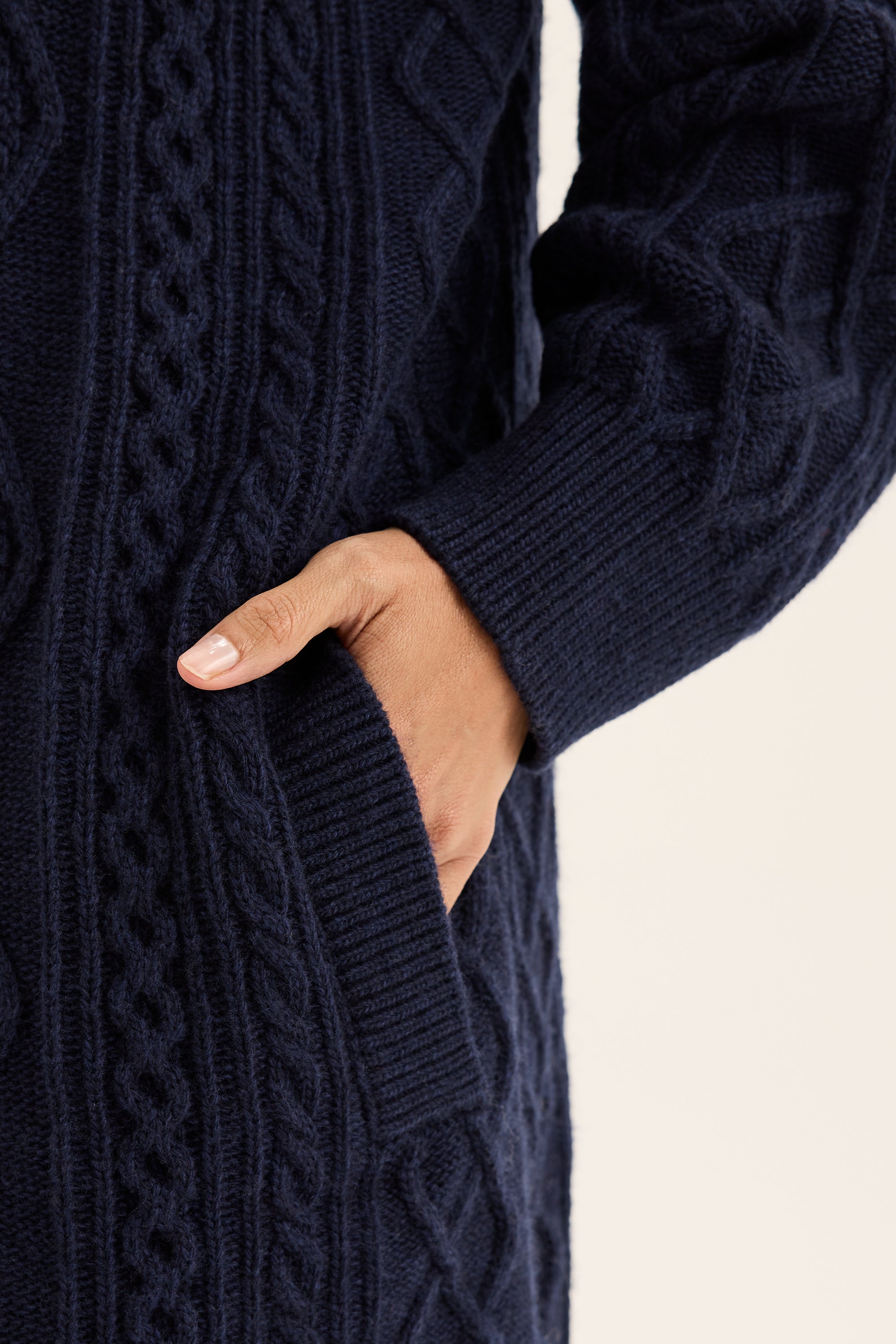 Cable Cardigan