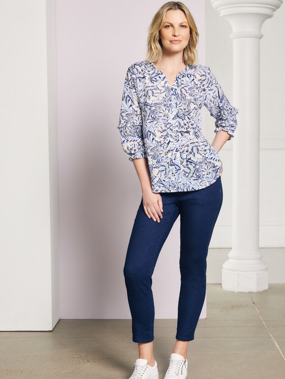 BA31695_Adriana_34_Sleeve_Shirt_1